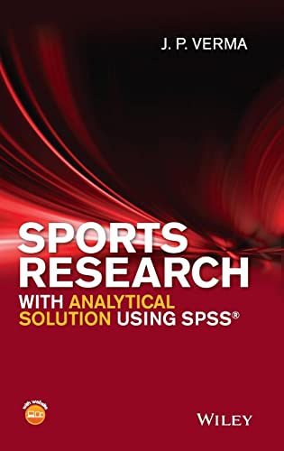 Sports Research with Analytical Solution Using SPSS
