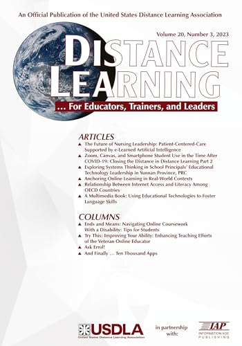 Distance Learning Vol 20 Issue 3