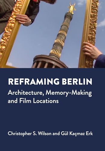 Book cover with the Brandenburg Gate framed by ornate gold picture frames.