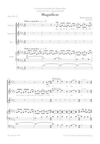 Magnificat and Nunc Dimittis : SSA and Organ