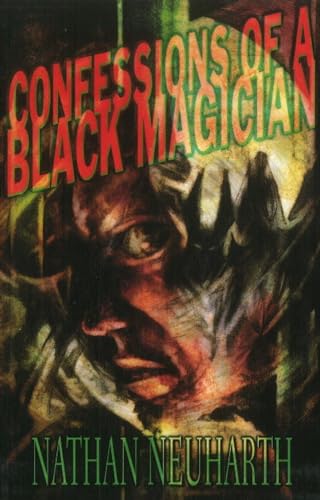 Book cover showing a dark, abstract face with red text reading Confessions of a Magician.
