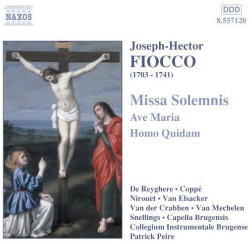 Cap Brugcoll In Brug - FIOCCO: Missa Solemnis / Ave Maria / Homo Quidam [CD]