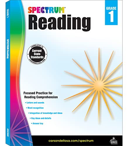 Spectrum Reading Workbook Grade 1