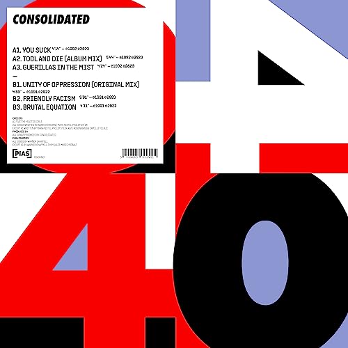 Consolidated - [pias] 40 [VINYL]