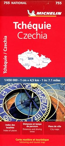 Czechia - Michelin National Map 755 : Map