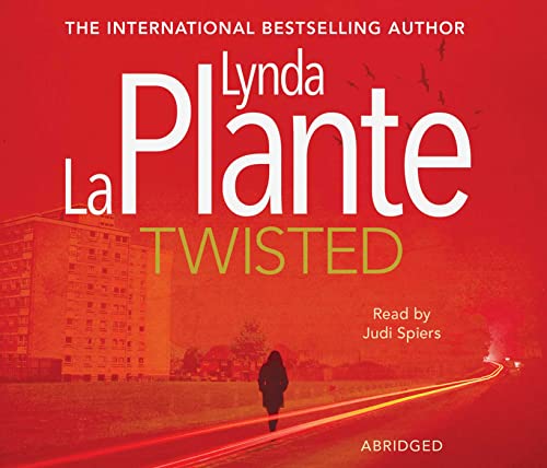 Book cover for "Twisted" by Lynda La Plante, featuring a lone figure.