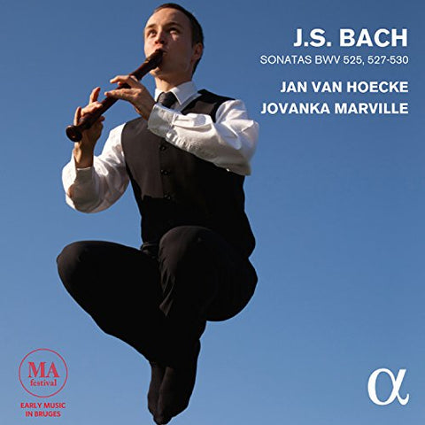 Jan Van Hoecke / Jovanka Marv - J.S. Bach: Flute Sonatas Bwv 525, 527-530 [CD]