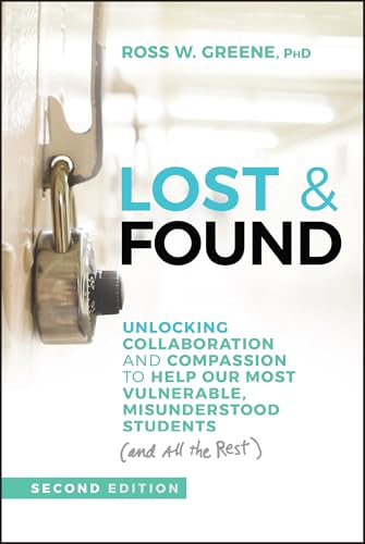 Book cover featuring a padlock on a locker with the title Lost & Found.