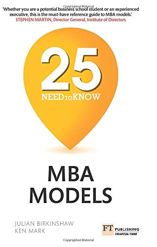 25 Need-to-Know MBA Models