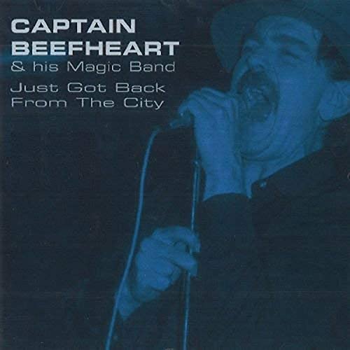 CD cover featuring Captain Beefheart singing into a microphone.