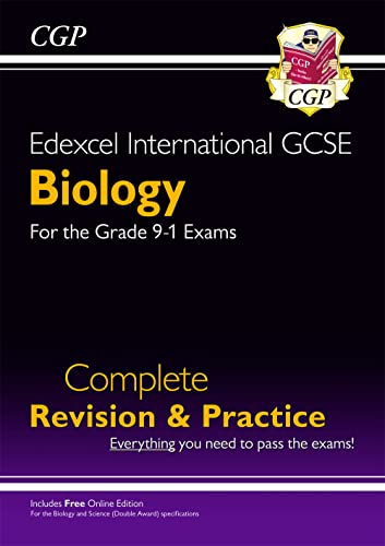 Grade 9-1 Edexcel International GCSE Biology: Complete Revision & Practice with Online Edition: ideal for catch-up and exams in 2022 and 2023 (CGP IGCSE 9-1 Revision)