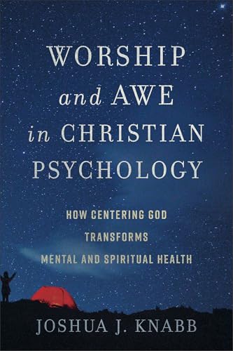 Book cover: “Worship and Awe in Christian Psychology” with starry night background.