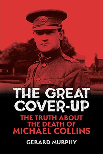 Book cover featuring Michael Collins in uniform, with bold red and black text.
