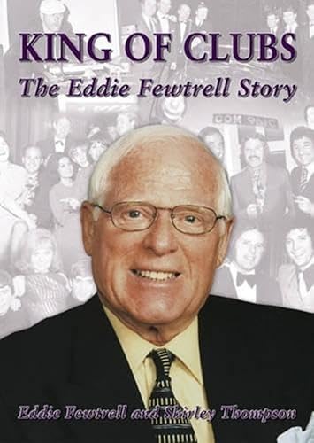 Book cover featuring a portrait of Eddie Fewtrell against a background of club photos.