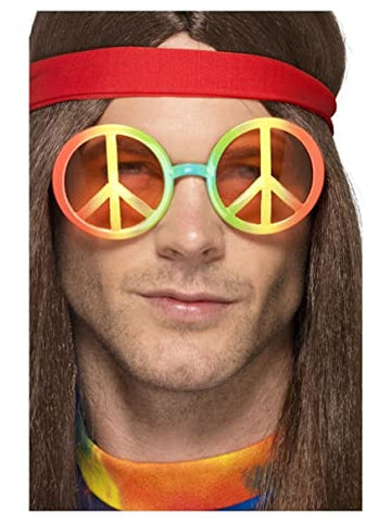 Smiffys 44668 Hippie Glasses (One Size)