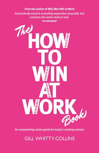 Pink book cover with white text: "The How to Win at Work Book.