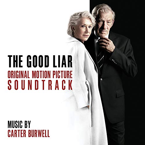 CD cover for "The Good Liar" soundtrack featuring Helen Mirren and Ian McKellen.