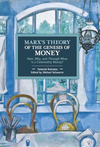 Book cover with title “Marx’s Theory of the Genesis of Money” displayed.
