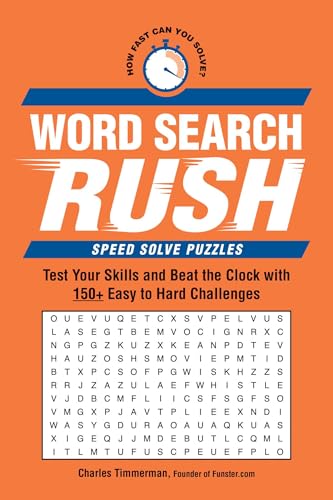 Word Search Rush : Test Your Skills and Beat the Clock with 150+ Easy to Hard Challenges