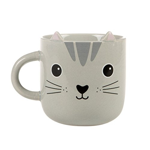 Sass & Belle – White Cat Mug