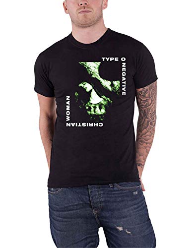 Type O Negative T Shirt Christian Woman Band Logo Official Mens Black S