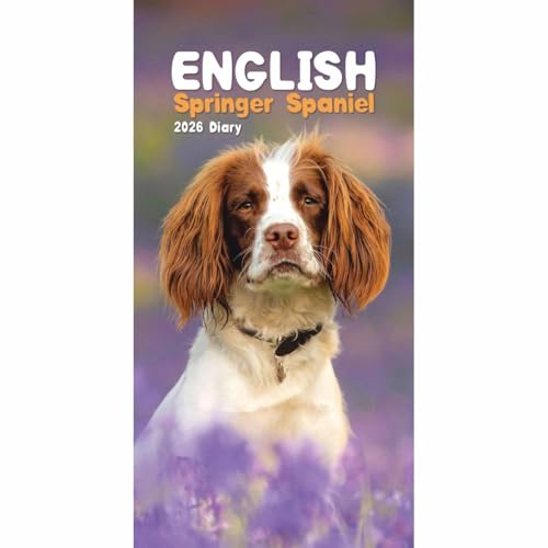 English Springer Spaniels Slim Diary 2026