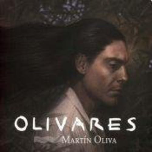 CD cover featuring a close-up portrait of a man with the title "Olivares.