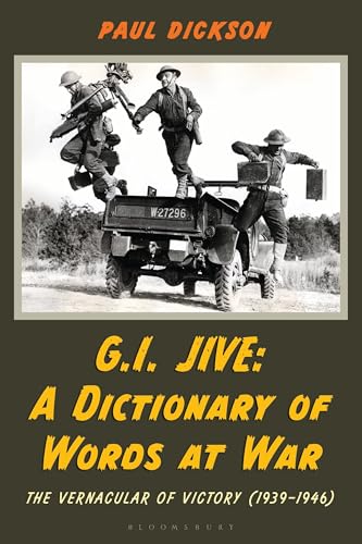 Book cover: “G.I. Jive” dictionary with vintage WWII soldiers image.