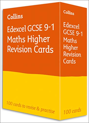 Edexcel Gcse 9-1 Maths Higher Revision Cards: For The 2020 Autumn & 2021 Summer Exams