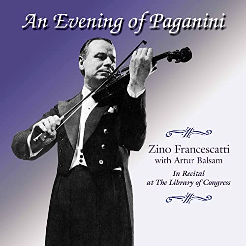 Zino Francescatti - GREAT PERFORMANCES FROM THE LI [CD]