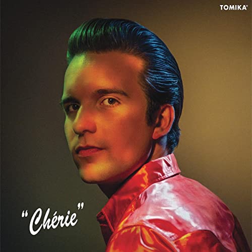 CD cover featuring a portrait of Theo Lawrence with red accents.