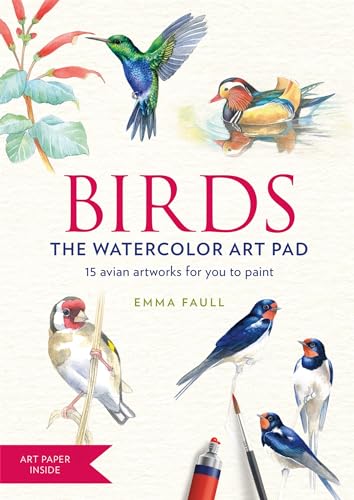 BIRDS Watercolor Art Pad for me
