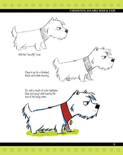 Cartooning Lovable Dogs & Cats: Art Instruction for Everyone