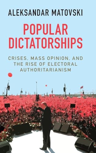Book cover showing a leader on stage before a large crowd waving red flags.