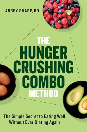 Book cover with title, berries, avocado, and eggs on a green background.
