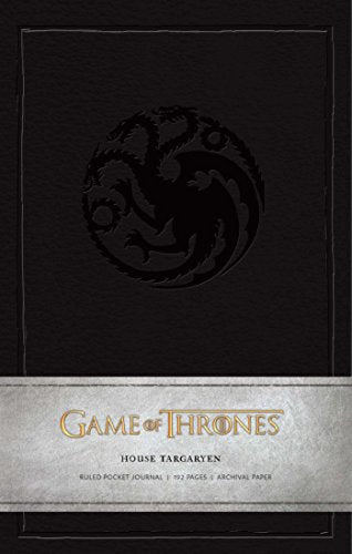 Game of Thrones: House Targaryen Ruled Pocket Journal (Insights Journals)