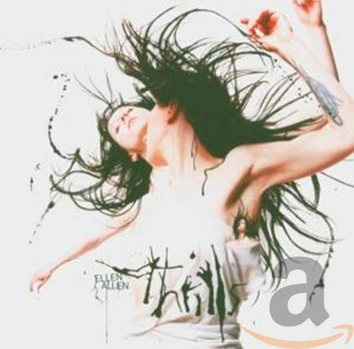 CD cover: woman with flowing hair, abstract paint splatters, album title.