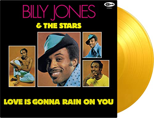 Billy Jones & The Stars - Love Is Gonna Rain On You [180 gm LP Coloured Vinyl] [VINYL]