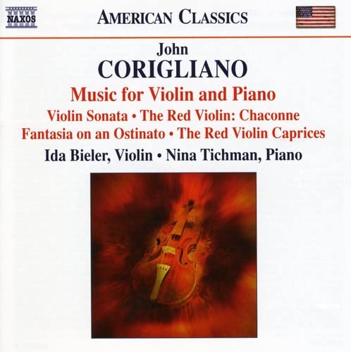 Bielertichman - CORIGLIANO: MUSIC FOR VIOLIN PIANO [CD]