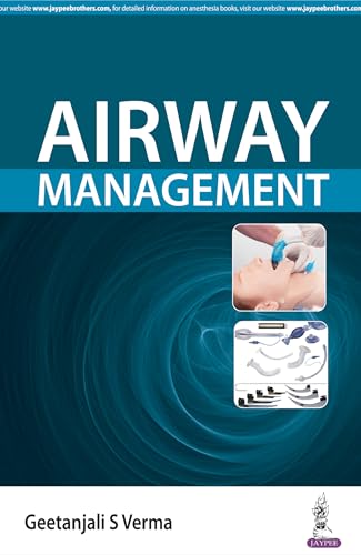 Book cover for “Airway Management” showing intubation and medical tools.