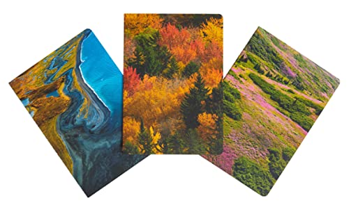 Refuge Sewn Notebook Collection ((Set of 3)): Gifts for Outdoor Enthusiasts and Nature Lovers Journals for Hikers National Parks: National Wildlife ... Lovers, Journals for Hikers, National Parks)