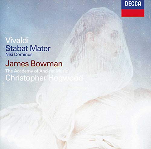 James Bowman The Academy Of An - Vivaldi: Stabat Mater; Concerto in G minor; Nisi Dominus [CD]