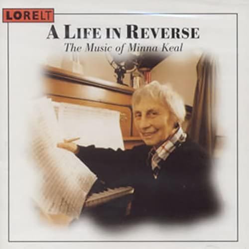 CD cover featuring Minna Keal, a composer at a piano.
