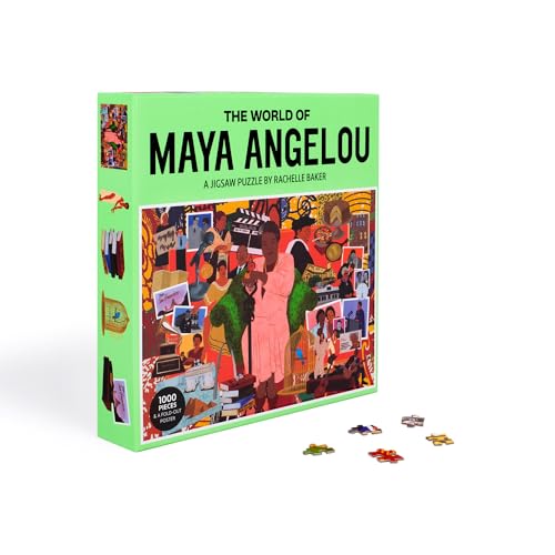 The World of Maya Angelou : A 1000-piece Jigsaw Puzzle by Rachelle Baker