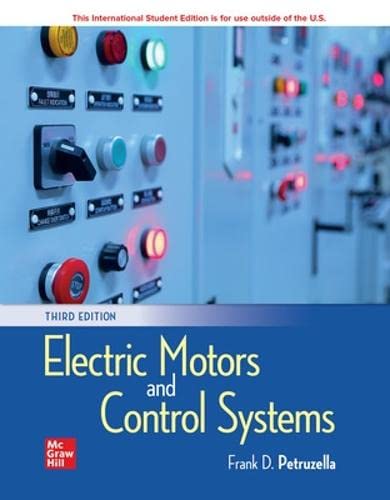 ISE Electric Motors and Control Systems (ISE HED ENGINEERING TECHNOLOGIES & THE TRADES)