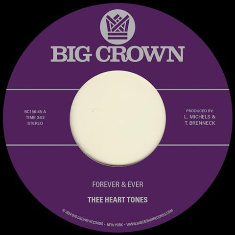 Thee Heart Tones - Forever & Ever/Sabor A Mi [7 inch] [VINYL]