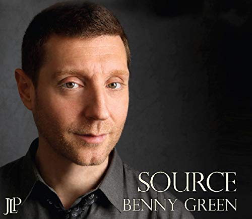 Close-up portrait of Benny Green, album cover for “Source” CD.