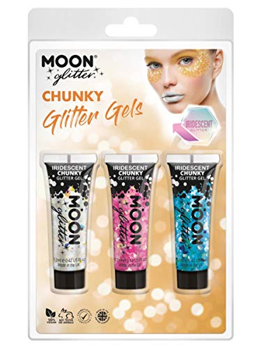 Moon Glitter Iridescent Chunky Glitter Gel