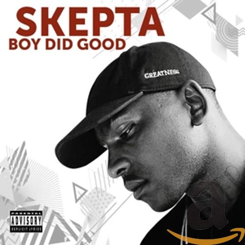 Skepta album cover: close-up of a man wearing a black cap.