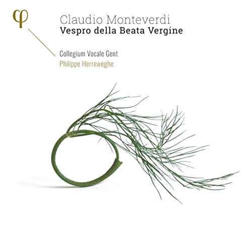 CD cover for Claudio Monteverdi’s Vesper Della Beata Vergine, featuring fennel.